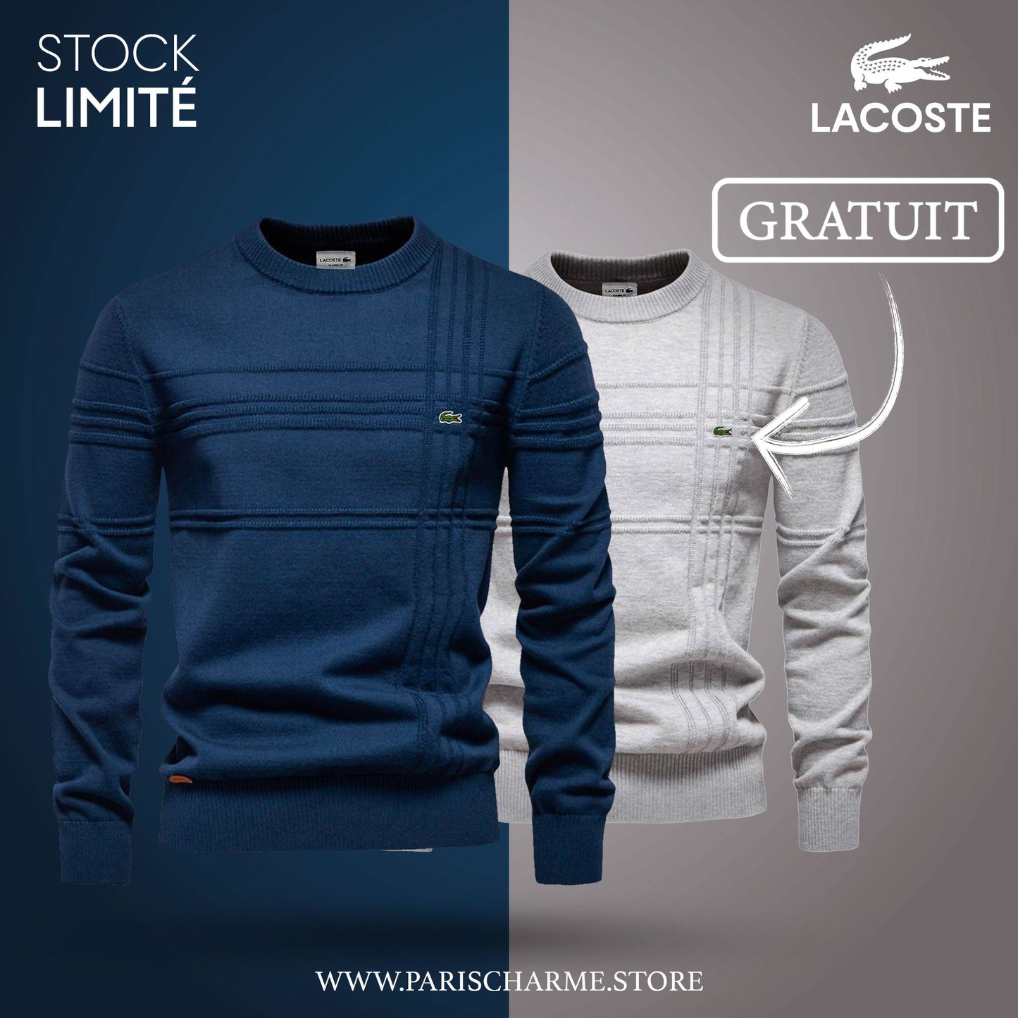 Textured Men's Sweater LC™ 1+1 (CLEARANCE)