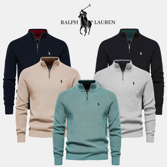 Zip-Neck Sweater R&L (CLEARANCE)
