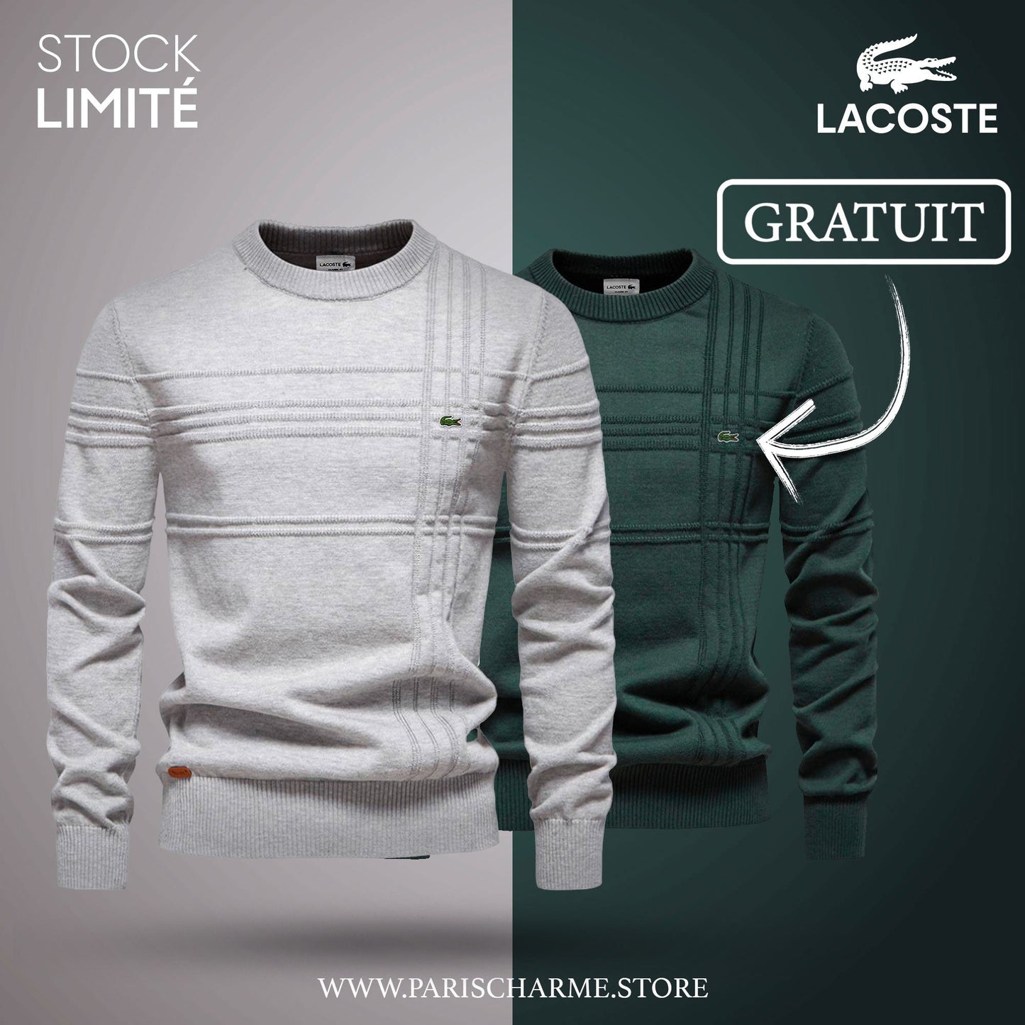 Textured Men's Sweater LC™ 1+1 (CLEARANCE)