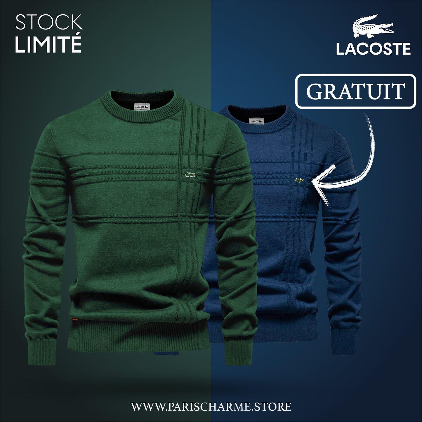 Textured Men's Sweater LC™ 1+1 (CLEARANCE)